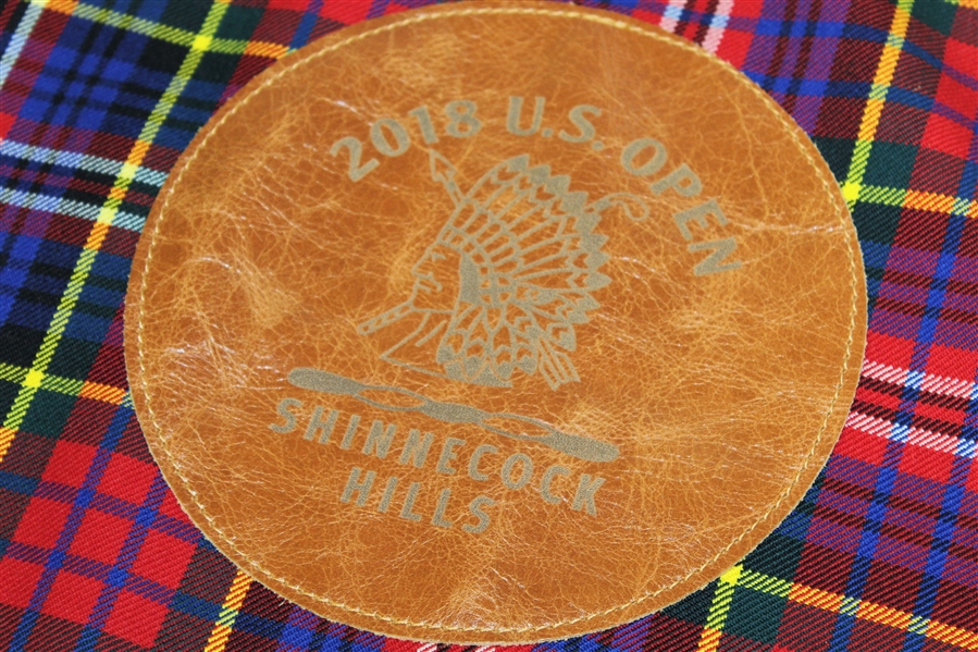 2018 US Open at Shinnecock Hills Embroidered Tartan Seamus Flag - Only 50 Made!
