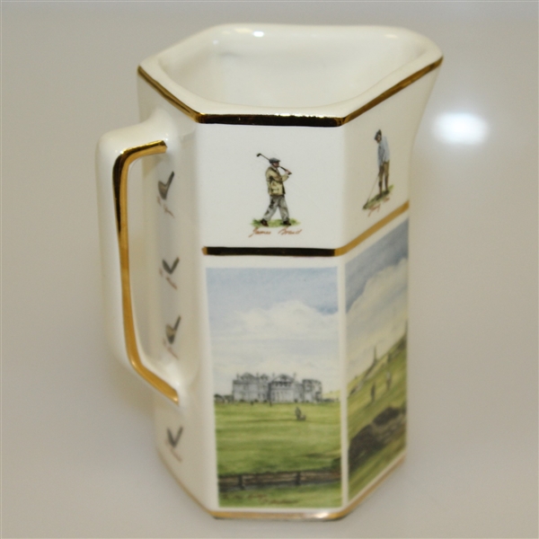Pointers of London and Edinburgh Handcrafted Creamer Pot with Bill Waugh Artwork