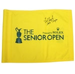 Fred Couples Signed 2012 Senior British Open Course Flag with Letter JSA ALOA