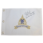 Fred Couples Signed Congressional Flag with 1983 Kemper Open & First PGA Tour Victory JSA ALOA