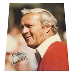 Arnold Palmer Signed 8x10 Color Photo with Best Wishes JSA ALOA