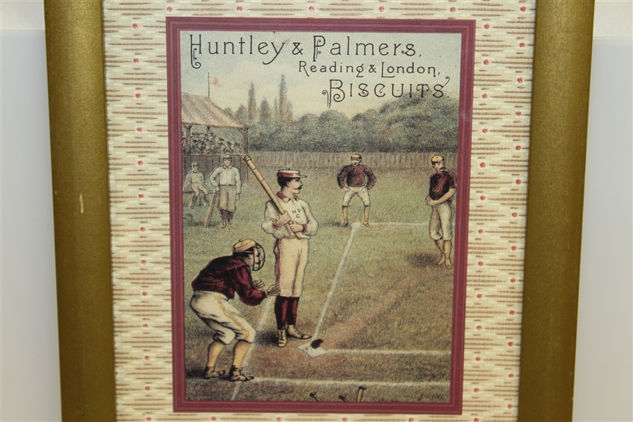 Huntley & Palmer's Multiple Sport Display - Golf & Baseball - Framed - Roth Collection