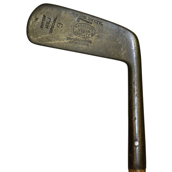 Tom Stewart RTJ Special 9 Putter with Pipe Stamp & Personal Inspection Mark - Seldom Seen - Roth Collection