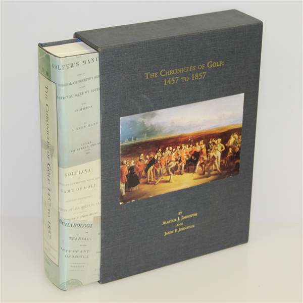'History of Golf' 1457-1857 Ltd Edition Signed and in Slip Case - Excellent Condition