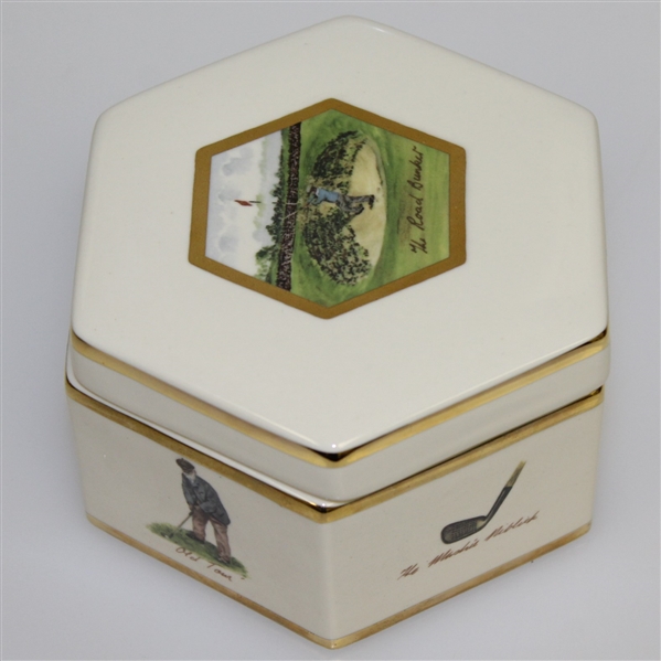 'The Road Bunker' Pointers of London Ceramic Box with Lid