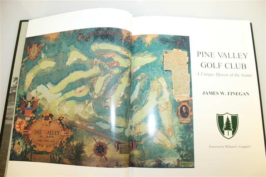 'Pine Valley Golf Club- A Unique Haven of the Game' Book with Slipcase by James Finegan