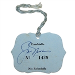 Jack Nicklaus Signed 1978 Open Championship at St. Andrews Ticket #1438 JSA #R07589