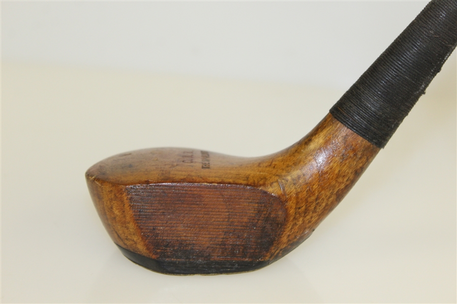 The Spalding Splice Neck Driver with Shaft Stamp - C. R. B. Initials - Roth Collection
