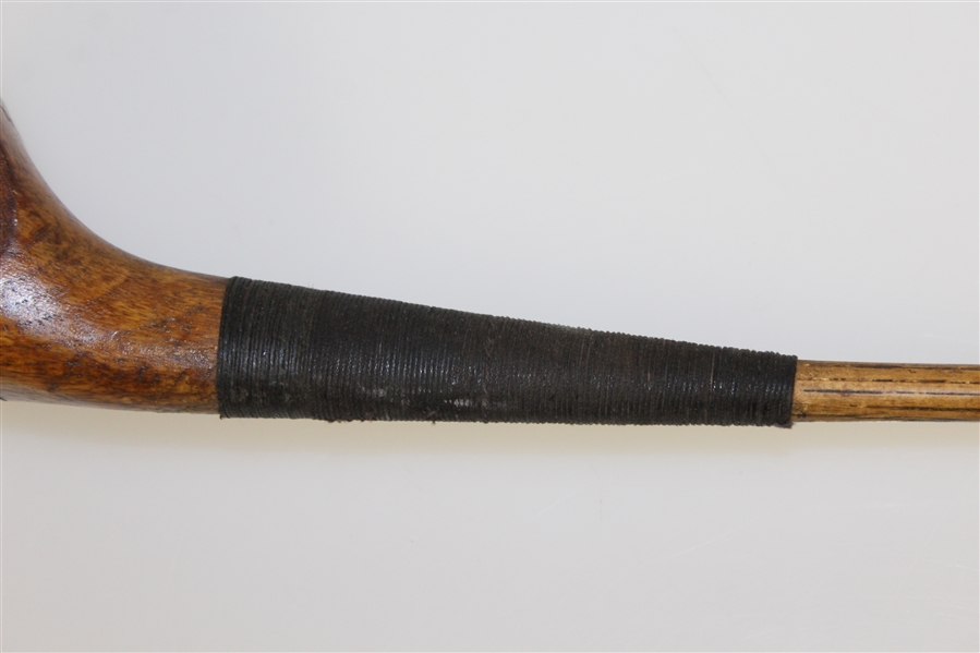 The Spalding Splice Neck Driver with Shaft Stamp - C. R. B. Initials - Roth Collection