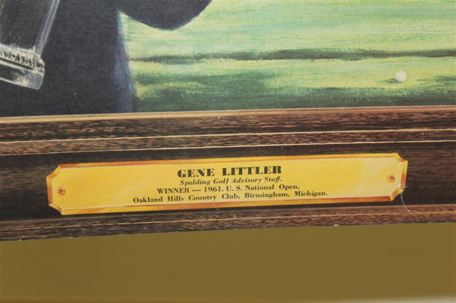 1961 Spalding Gene Littler Hall of Fame Series Advertisement