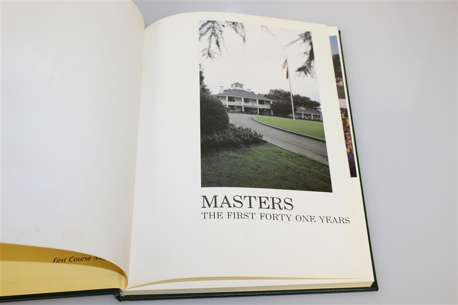 1978 Masters Tournament Annual Book - First 41 Years Edition
