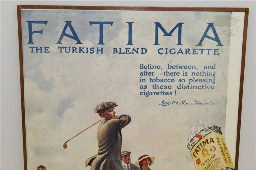 1914 Country Life Magazine Fatima Turkish Blend Cigarette Advertisement - Liggett & Myers