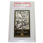 Arnold Palmer Signed 1962 Champions of Golf Masters Collection Golf Card PSA/DNA #26009249