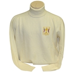 Ray Floyds 1975 Ryder Cup USA Team Issued Cashmere White Uniform LS Turtleneck Shirt