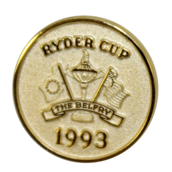 Ray Floyd's 1993 Ryder Cup at The Belfry Contestants Pin & Case