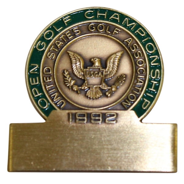Ray Floyd's 1992 US Open Championship at Pebble Beach Contestant Badge