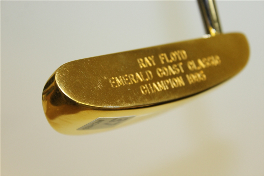 Ray Floyd's PING B60 Gold Putter Awarded for Senior Tour's 1995 Emerald Coast Classic Win