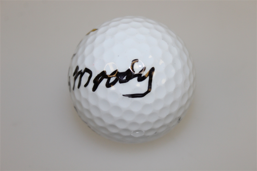 Orville Moody Signed Champions Golf Club Logo Golf Ball JSA ALOA