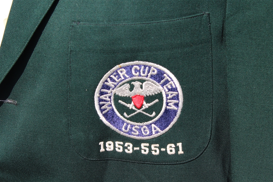 Don Cherry's Personal 1961 Walker Cup Team Green Jacket