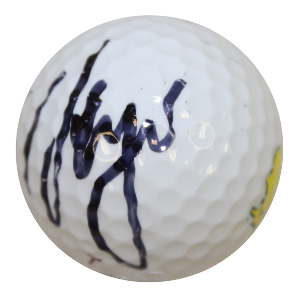 Sergio Garcia Signed Masters Logo Golf Ball Beckett #E62887