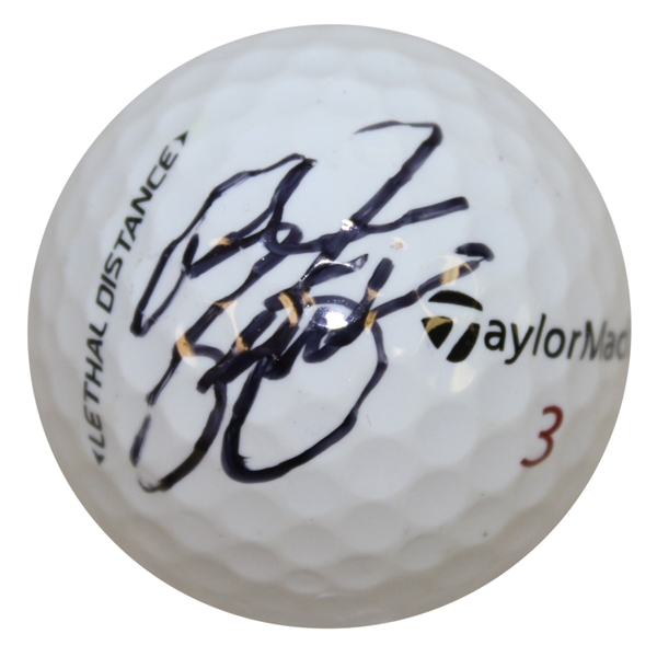 Rickie Fowler Signed Masters Logo Golf Ball JSA ALOA