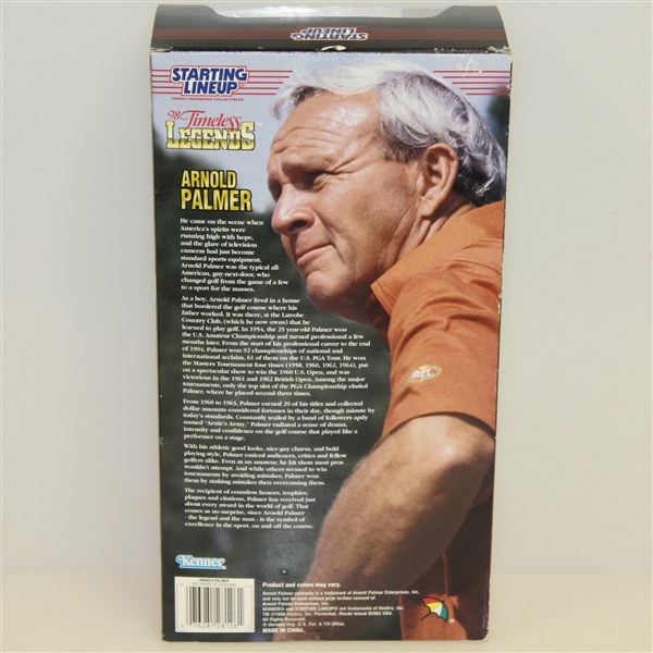 Arnold Palmer Starting Lineup 'Timeless Legends' Fully Poseable Figure - 1998