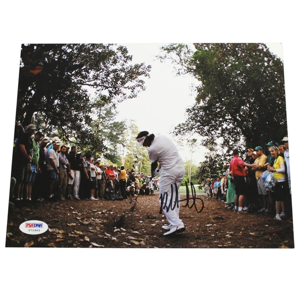 Bubba Watson Signed Spectacular 'Recovery Shot' Photo To Win 2012 Masters PSA/DNA #Y71963