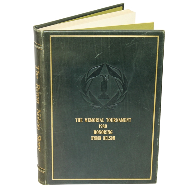 1980 Memorial Tournament Ltd Ed Book Byron Nelson #195/300