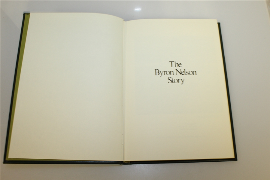 1980 Memorial Tournament Ltd Ed Book Byron Nelson #195/300
