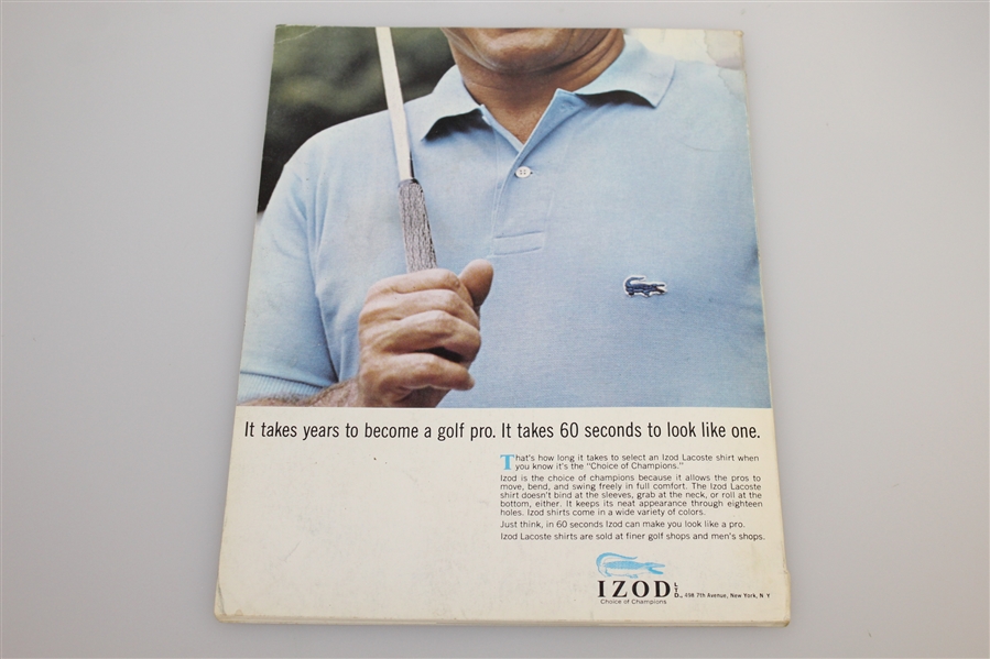 1967 Ryder Cup at Champions Golf Club Official Program - USA 23 1/2 - 8 1/2