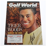 Tiger Woods Signed December 16, 1994 Man of the Year Golf World Magazine JSA ALOA