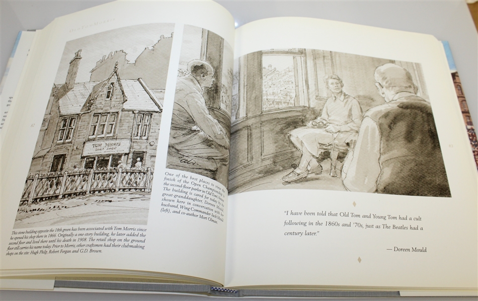 'St. Andrews & Golf' First Edition by Olman and Olman with Arthur Weaver Illustrations