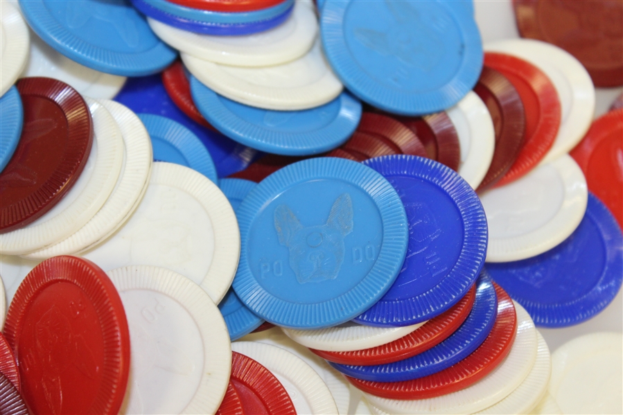 'Po-Do' Walgreens Plastic Poker Chips - 100