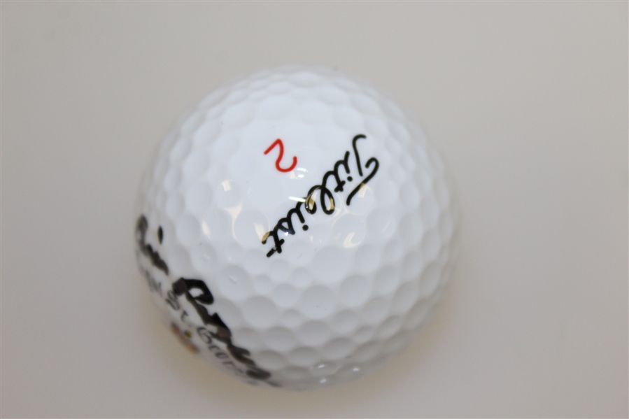 Bill Rogers Signed Royal St. George's Logo Golf Ball with Year Won JSA ALOA