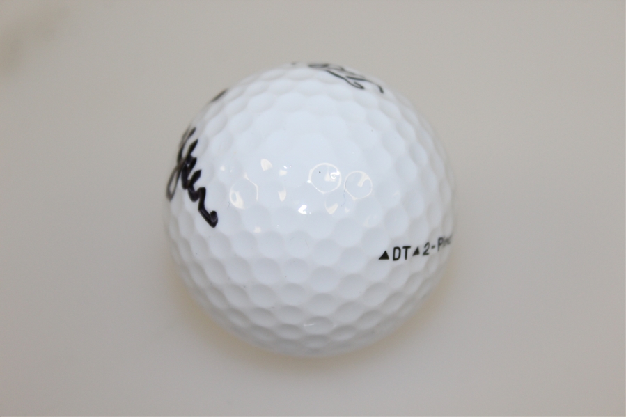 Billy Casper Signed Winged Foot Golf Club Logo Golf Ball JSA ALOA