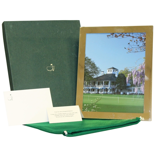 Augusta National Golf Club 8x10 Photo Frame in Original Box with Sleeve & Cards