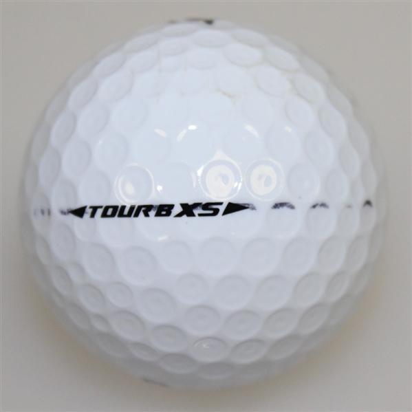 Tiger Woods' Personal Used Bridgestone Tour BXS Logo Golf Ball