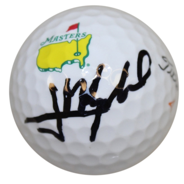 Jose Maria Olazabal Signed Masters Logo Golf Ball BECKETT #E66316