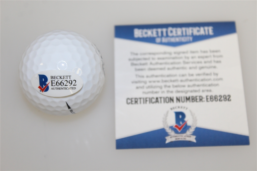 Charles Coody Signed Masters Logo Golf Ball with '71' Notation BECKETT #E66292