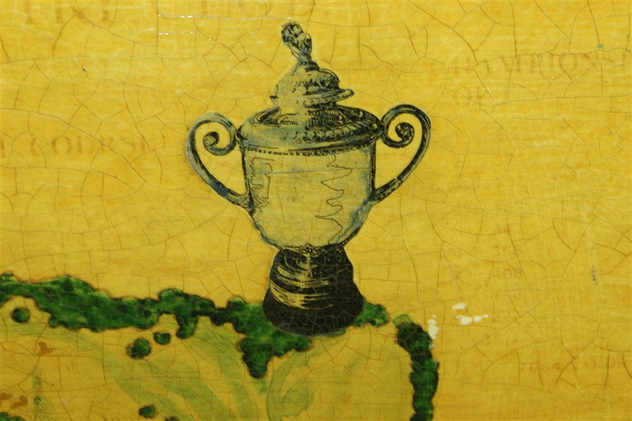 David Graham 1979 PGA Championship Laminated Commemorative Board - Artist Gifted
