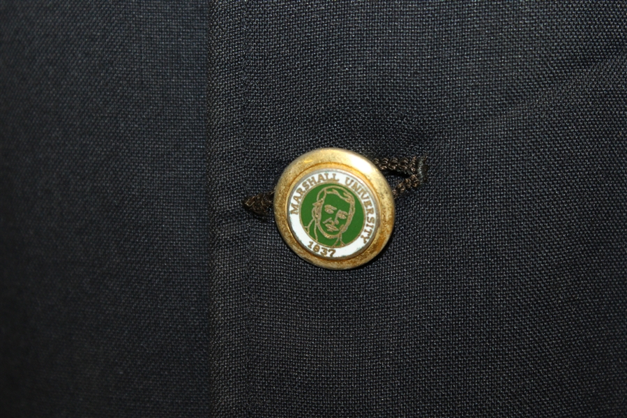 Bill Campbell's West Virginia Golf Association Blazer - Marshall University Buttons