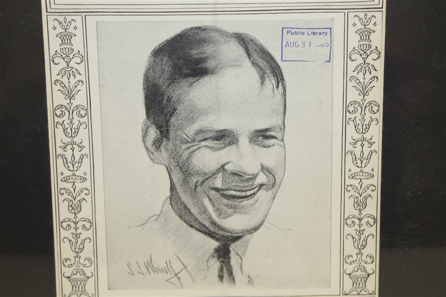Bobby Jones TIME Magazine Weekly News Magazine Cover - August 31, 1925