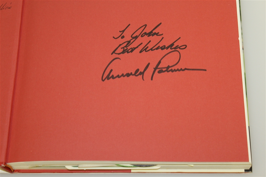Arnold Palmer Signed 'Memories, Stories, & Memorabilia' Book with 14 Collectibles JSA ALOA