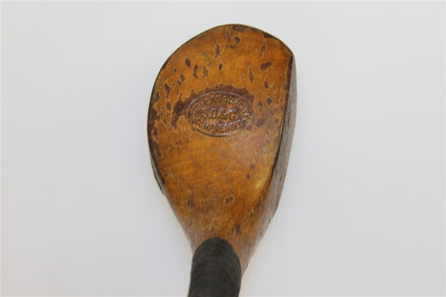 Robert Simpson Play Club for S.D. & G. - Compressed Head - S.D. & G. Shaft Stamp 