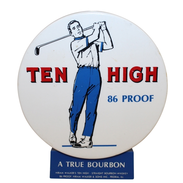 Ten High Bourbon Bar Top Napkin Caddy
