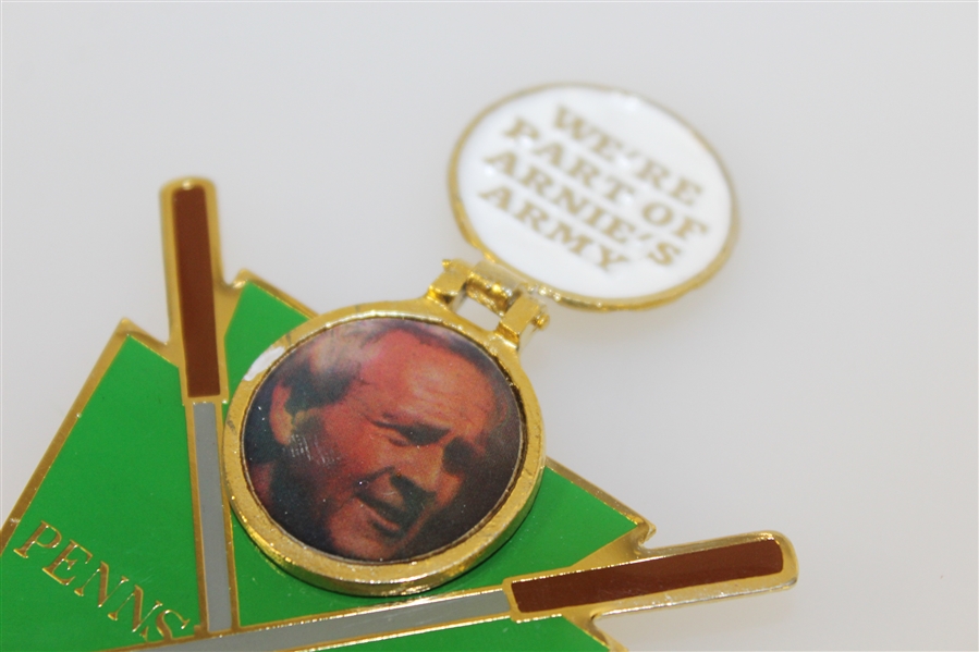 Arnold Palmer 'We're All Part of Arnie's Army' Member's Lion Club - Latrobe, PA Pin
