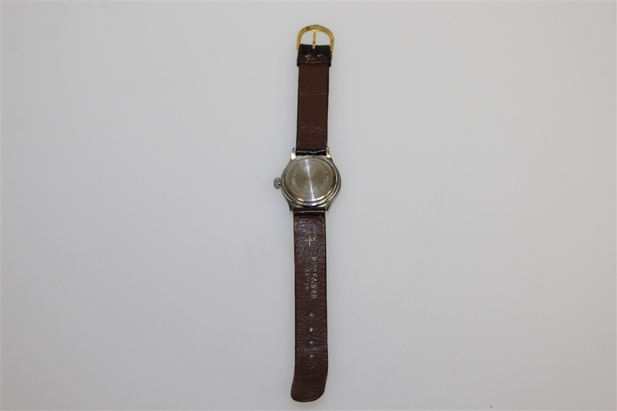 Classic Working Ben Hogan Timex Watch with Hand Finished Leather in Box