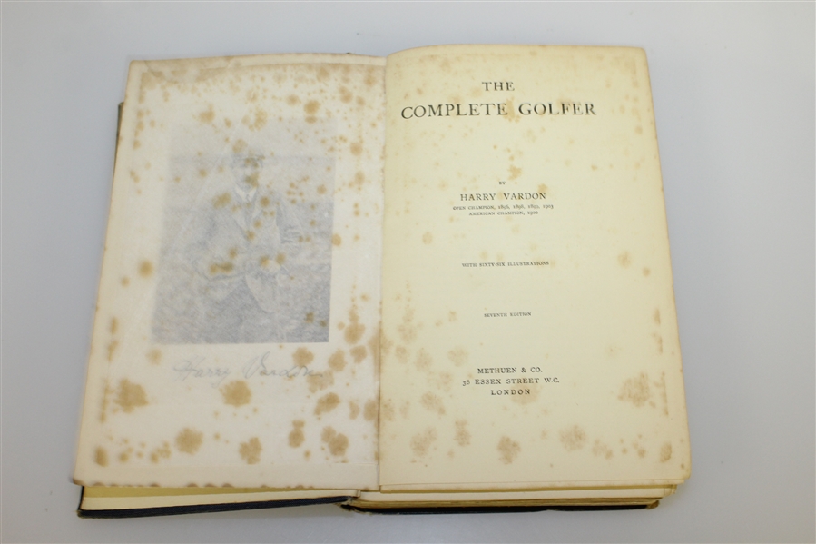 'The Complete Golfer' by Harry Vardon & 'Down the Fairway' by Jones & Keeler Golf Books