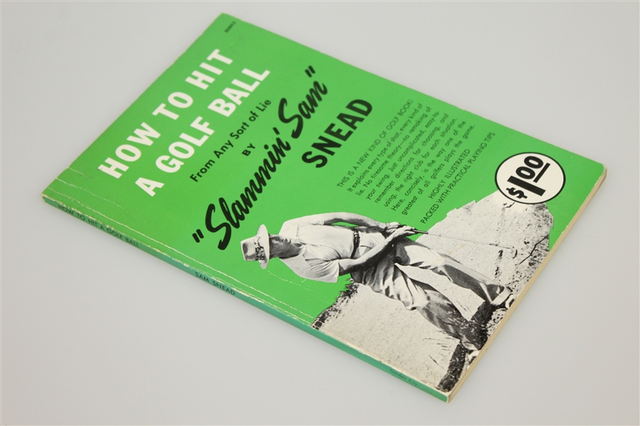 'How To Hit A Golf Ball' Booklet by Sam Snead JSA ALOA