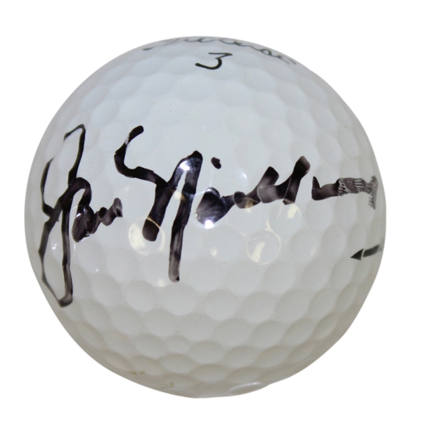 Jack Nicklaus Signed Titleist Golf Ball JSA ALOA